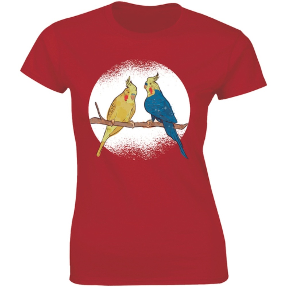 Parrot Couple Romantic - Valentines Day T-shirt
